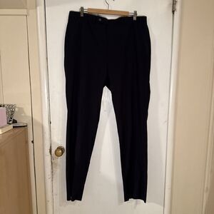 Lauren Ralph Lauren Men Black Performance Wool Pants Slacks Polo | 38W x34L